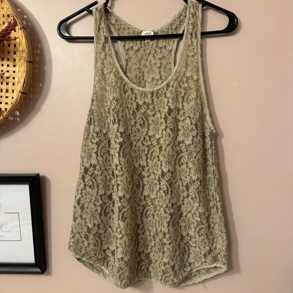 Aritzia Wilfred Lace Tank  Top Womens Size XS - Picture 2 of 8